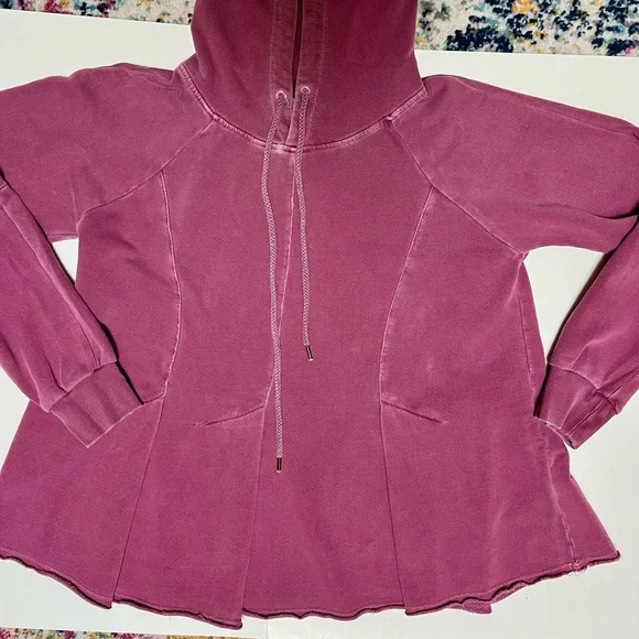 Anthro Pilcro peplum hoodie - Picture 10 of 10